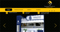 Desktop Screenshot of espacios-creativos.com.mx