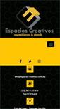 Mobile Screenshot of espacios-creativos.com.mx